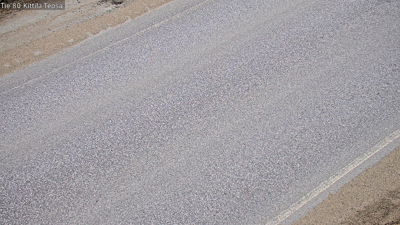 Weather Camera Image Väg 80 Kittilä, Tepsa, Kittilä, Lappi