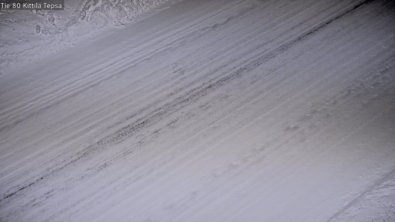 Weather Camera Image Väg 80 Kittilä, Tepsa, Kittilä, Lappi