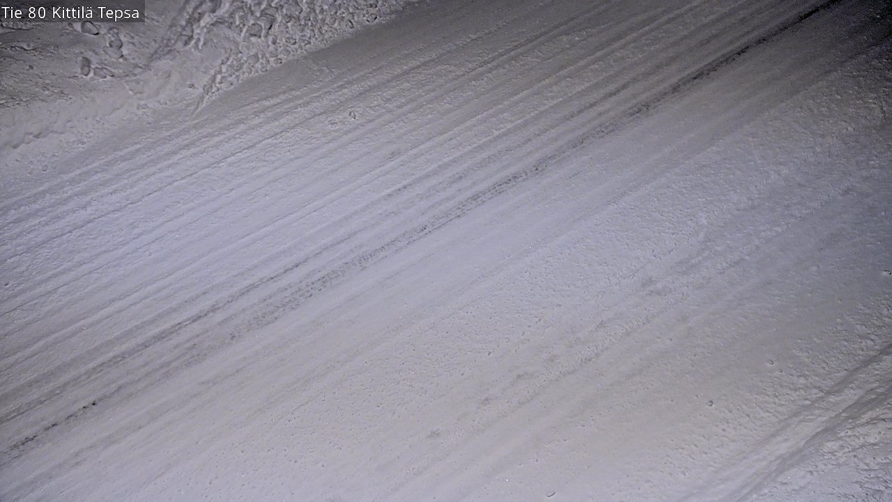 Weather Camera Image Väg 80 Kittilä, Tepsa, Kittilä, Lappi