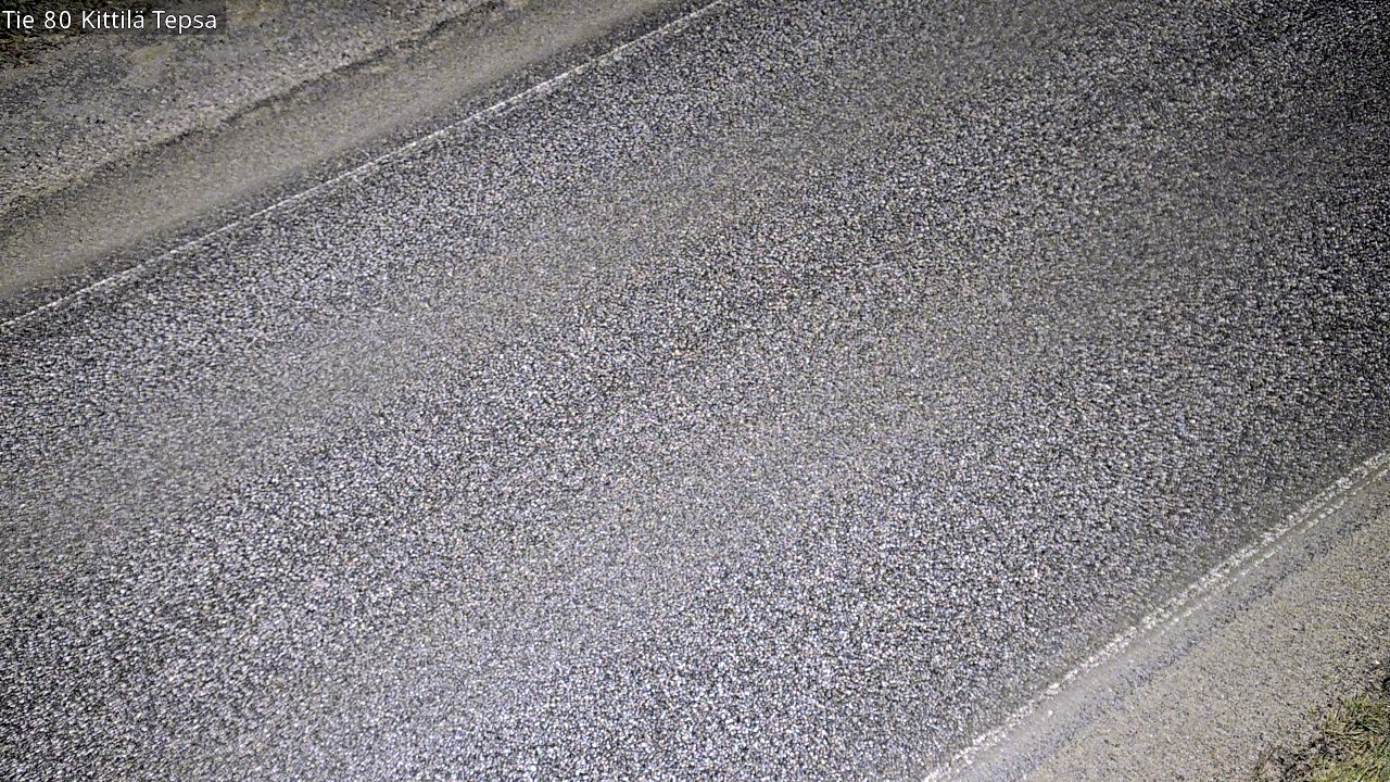 Weather Camera Image Väg 80 Kittilä, Tepsa, Kittilä, Lappi