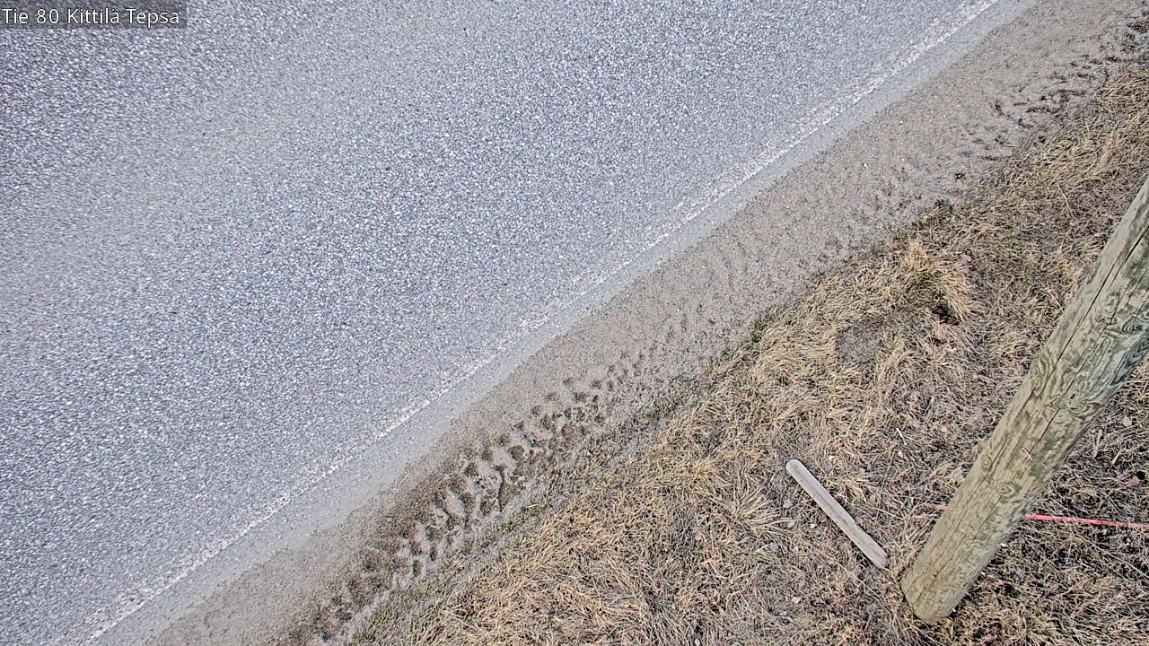 Weather Camera Image Väg 80 Kittilä, Tepsa, Kittilä, Lappi
