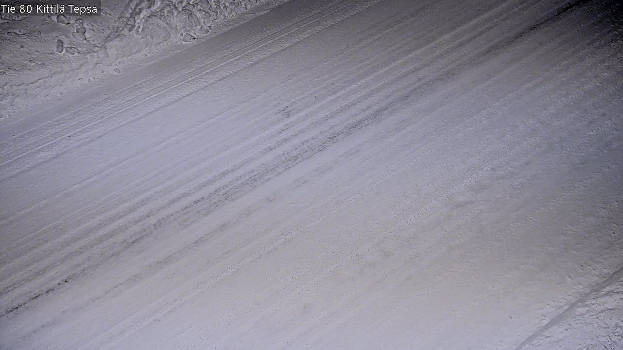 Weather Camera Image Väg 80 Kittilä, Tepsa, Kittilä, Lappi