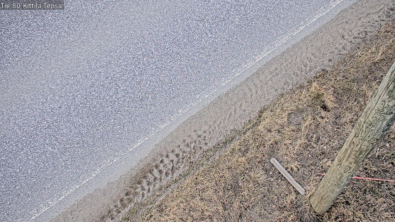 Weather Camera Image Väg 80 Kittilä, Tepsa, Kittilä, Lappi