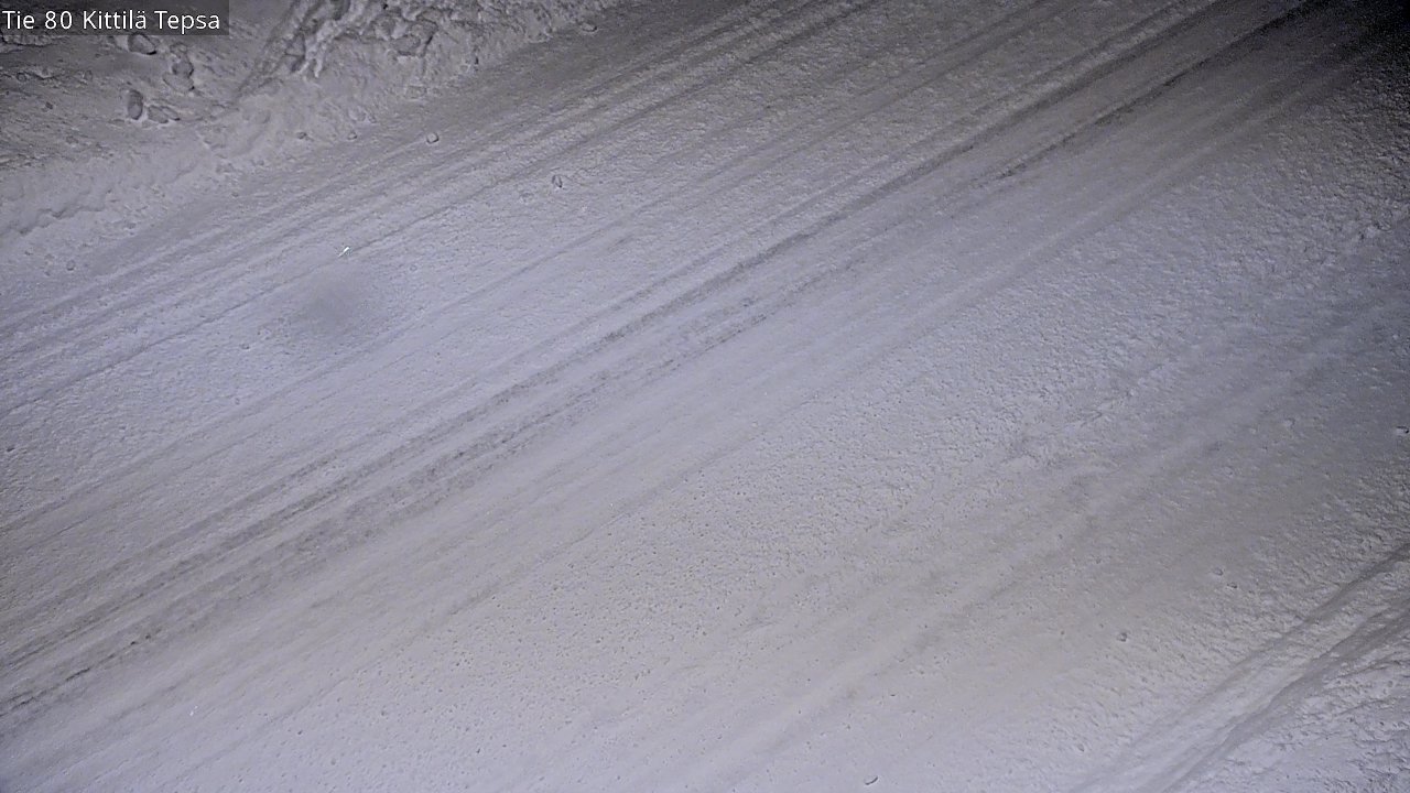 Weather Camera Image Väg 80 Kittilä, Tepsa, Kittilä, Lappi