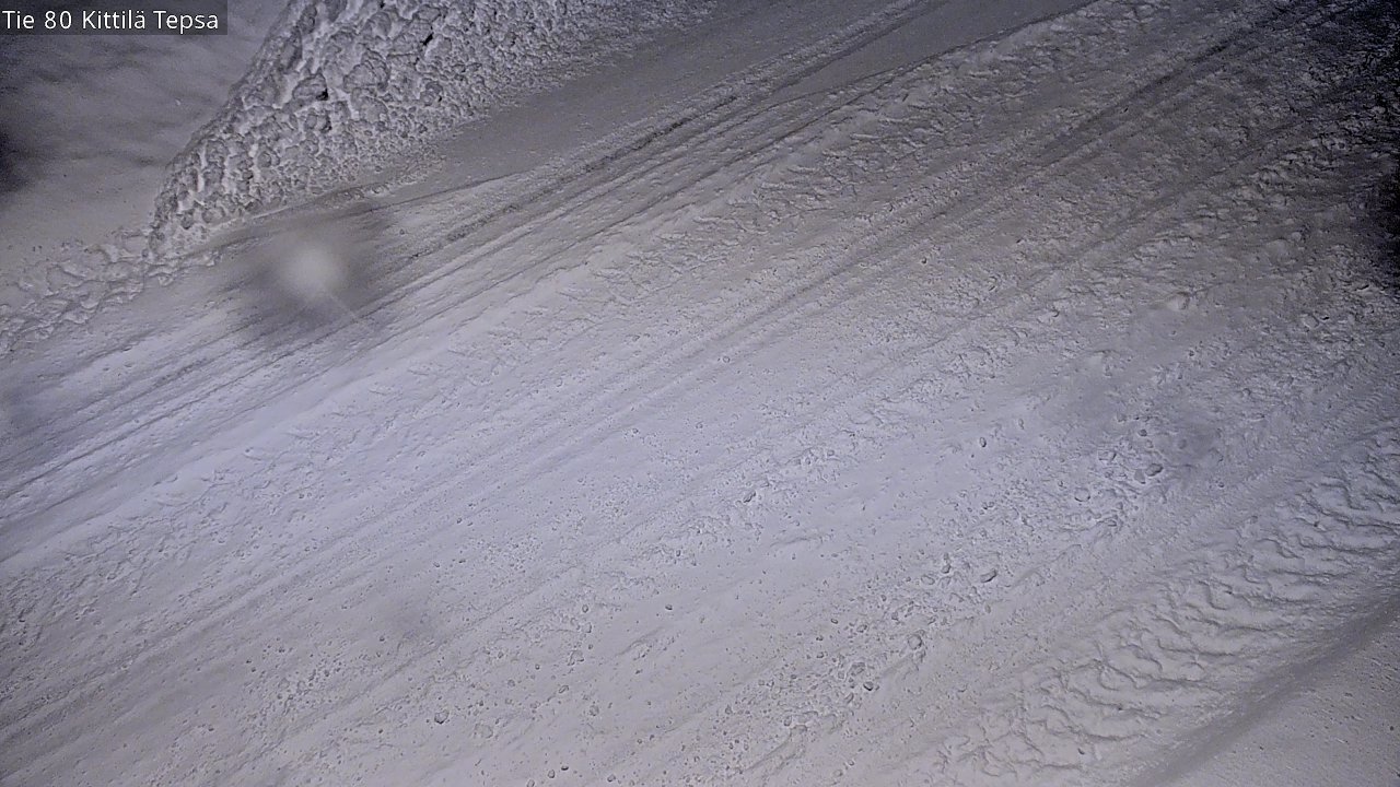 Weather Camera Image Väg 80 Kittilä, Tepsa, Kittilä, Lappi