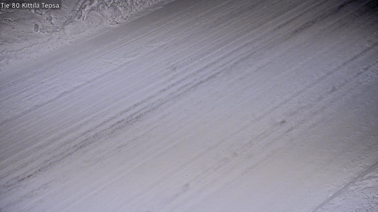 Weather Camera Image Väg 80 Kittilä, Tepsa, Kittilä, Lappi