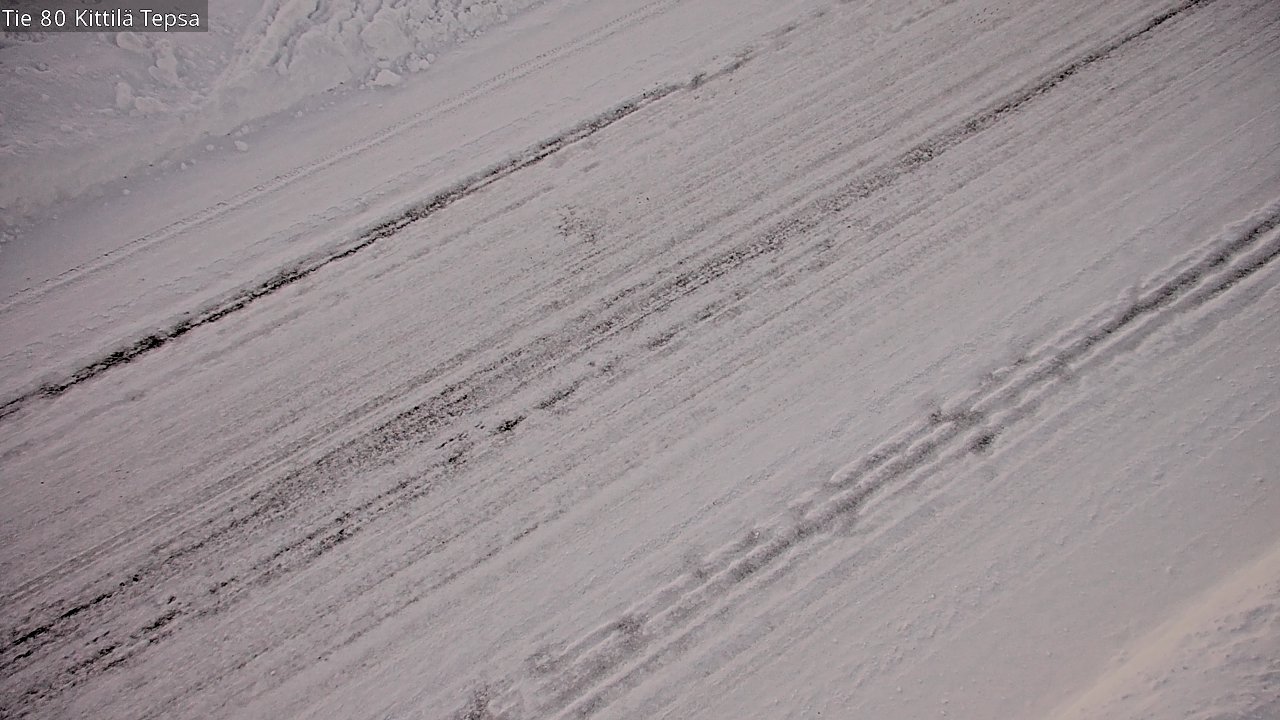 Weather Camera Image Väg 80 Kittilä, Tepsa, Kittilä, Lappi