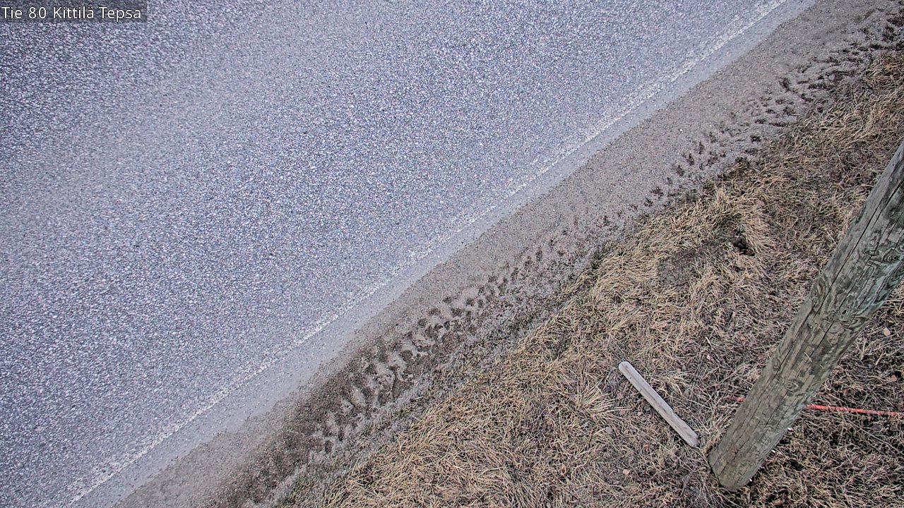 Weather Camera Image Väg 80 Kittilä, Tepsa, Kittilä, Lappi