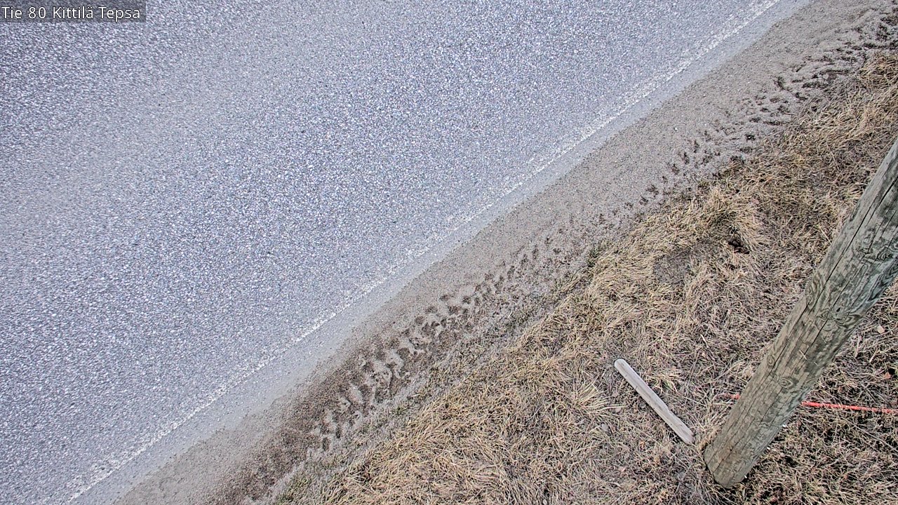 Weather Camera Image Väg 80 Kittilä, Tepsa, Kittilä, Lappi