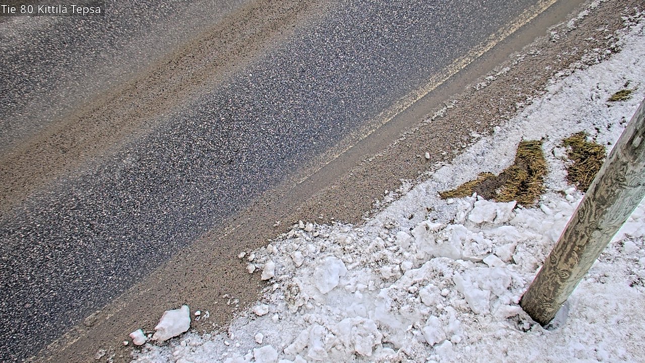 Kelikamerat Kuva Tie 80 Kittilä, Tepsa, Kittilä, Lappi