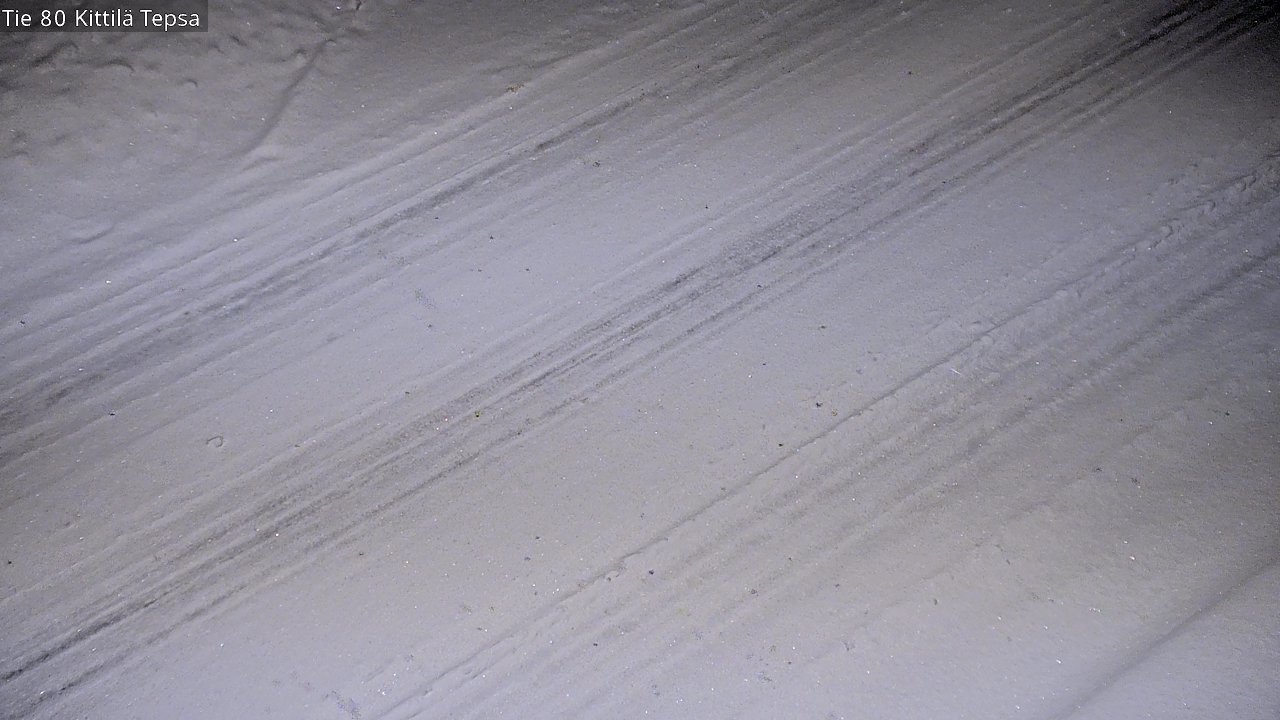 Weather Camera Image Väg 80 Kittilä, Tepsa, Kittilä, Lappi