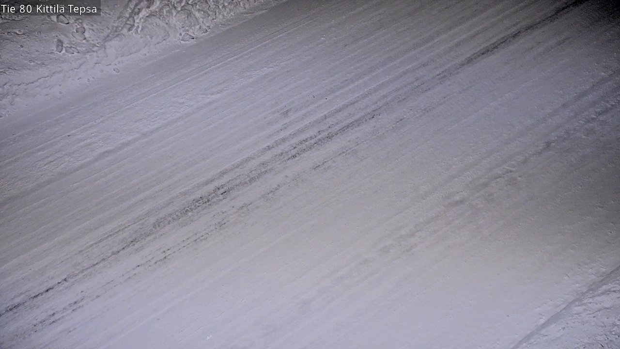 Weather Camera Image Väg 80 Kittilä, Tepsa, Kittilä, Lappi