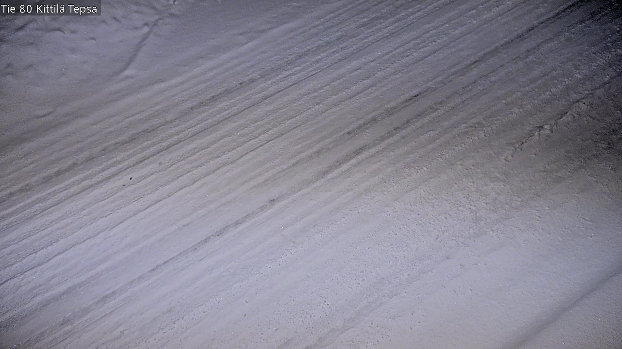 Weather Camera Image Väg 80 Kittilä, Tepsa, Kittilä, Lappi