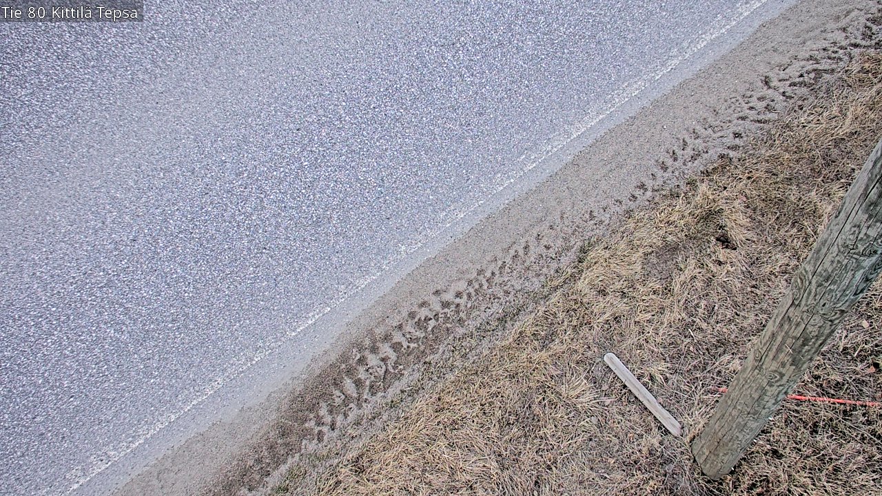 Weather Camera Image Väg 80 Kittilä, Tepsa, Kittilä, Lappi