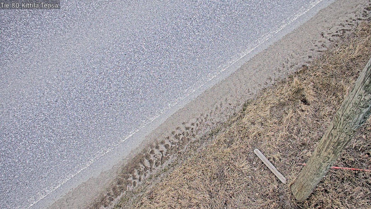 Weather Camera Image Väg 80 Kittilä, Tepsa, Kittilä, Lappi