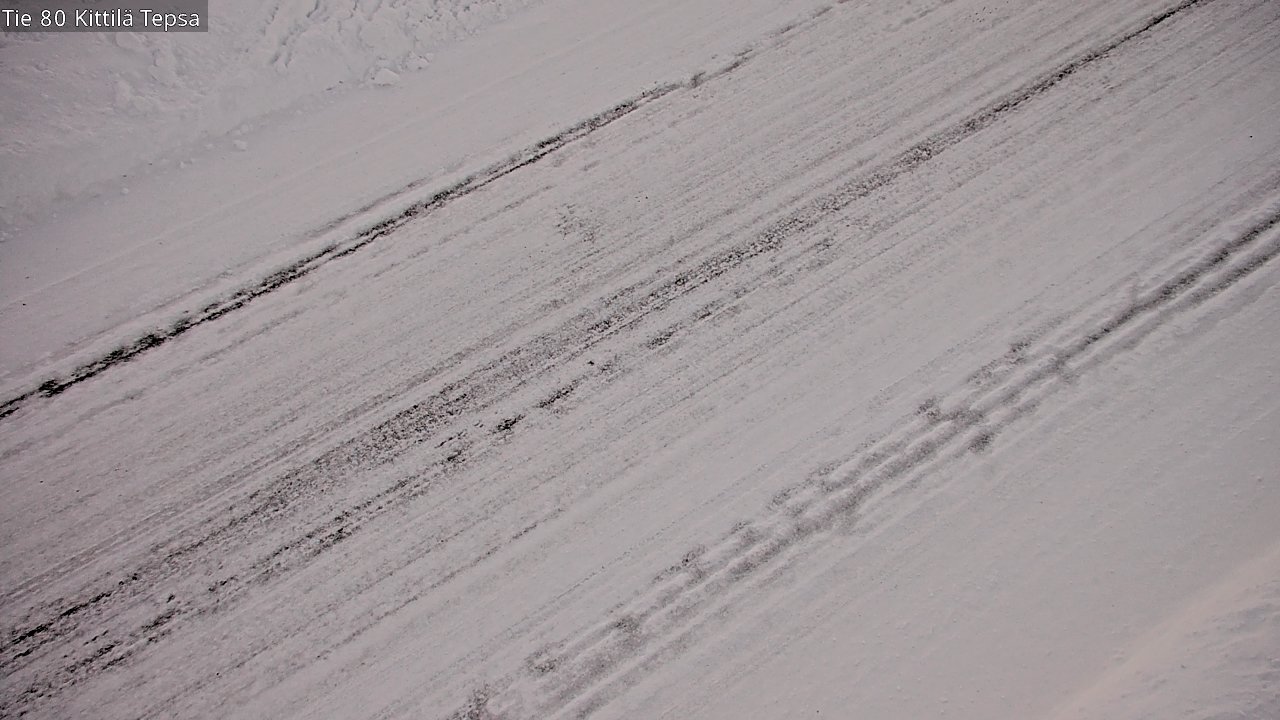Weather Camera Image Väg 80 Kittilä, Tepsa, Kittilä, Lappi