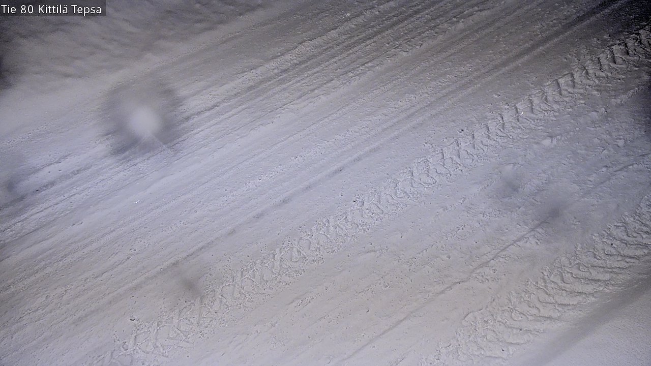 Weather Camera Image Väg 80 Kittilä, Tepsa, Kittilä, Lappi