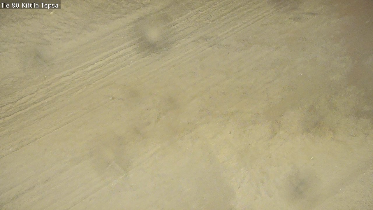 Weather Camera Image Väg 80 Kittilä, Tepsa, Kittilä, Lappi