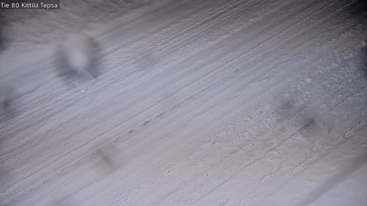 Weather Camera Image Väg 80 Kittilä, Tepsa, Kittilä, Lappi