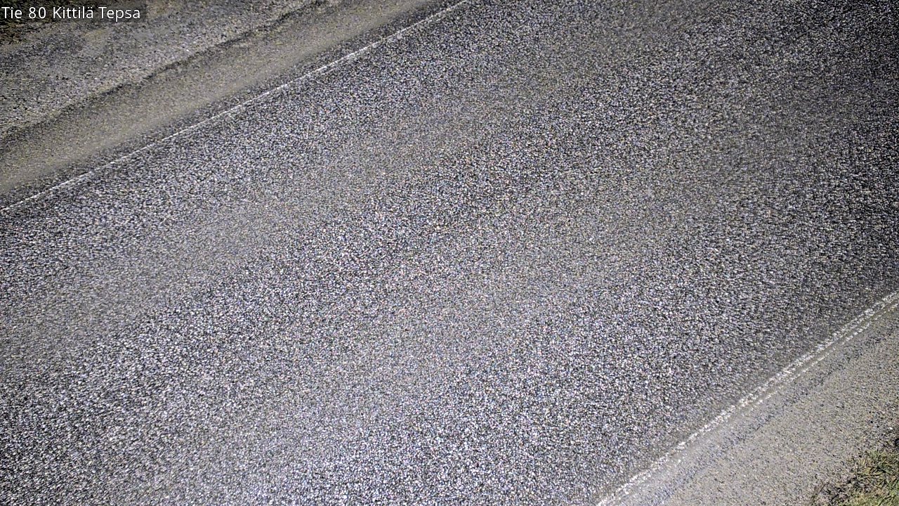 Weather Camera Image Väg 80 Kittilä, Tepsa, Kittilä, Lappi