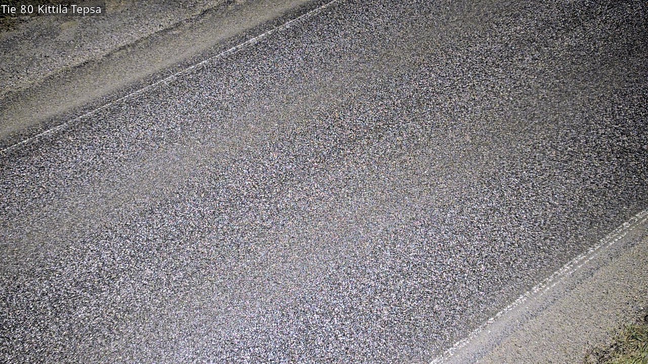 Weather Camera Image Road 80 Kittilä, Tepsa, Kittilä, Lappi