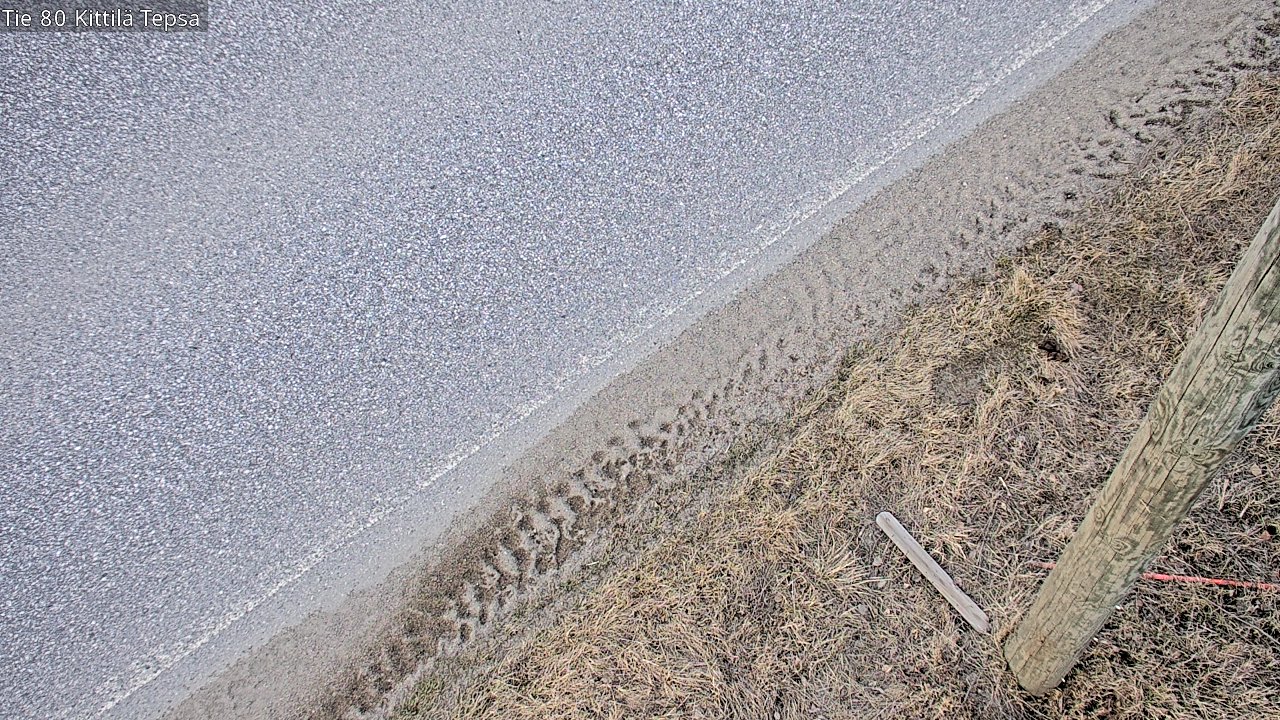 Weather Camera Image Väg 80 Kittilä, Tepsa, Kittilä, Lappi