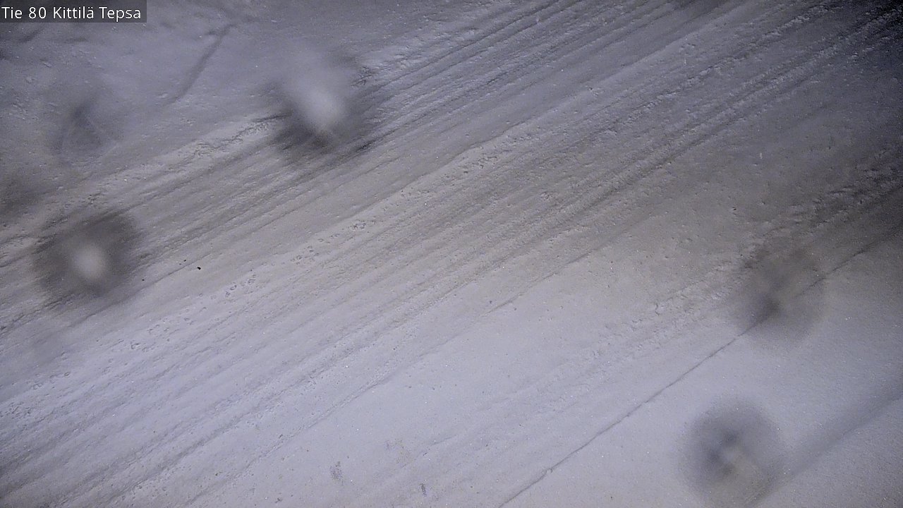 Weather Camera Image Väg 80 Kittilä, Tepsa, Kittilä, Lappi