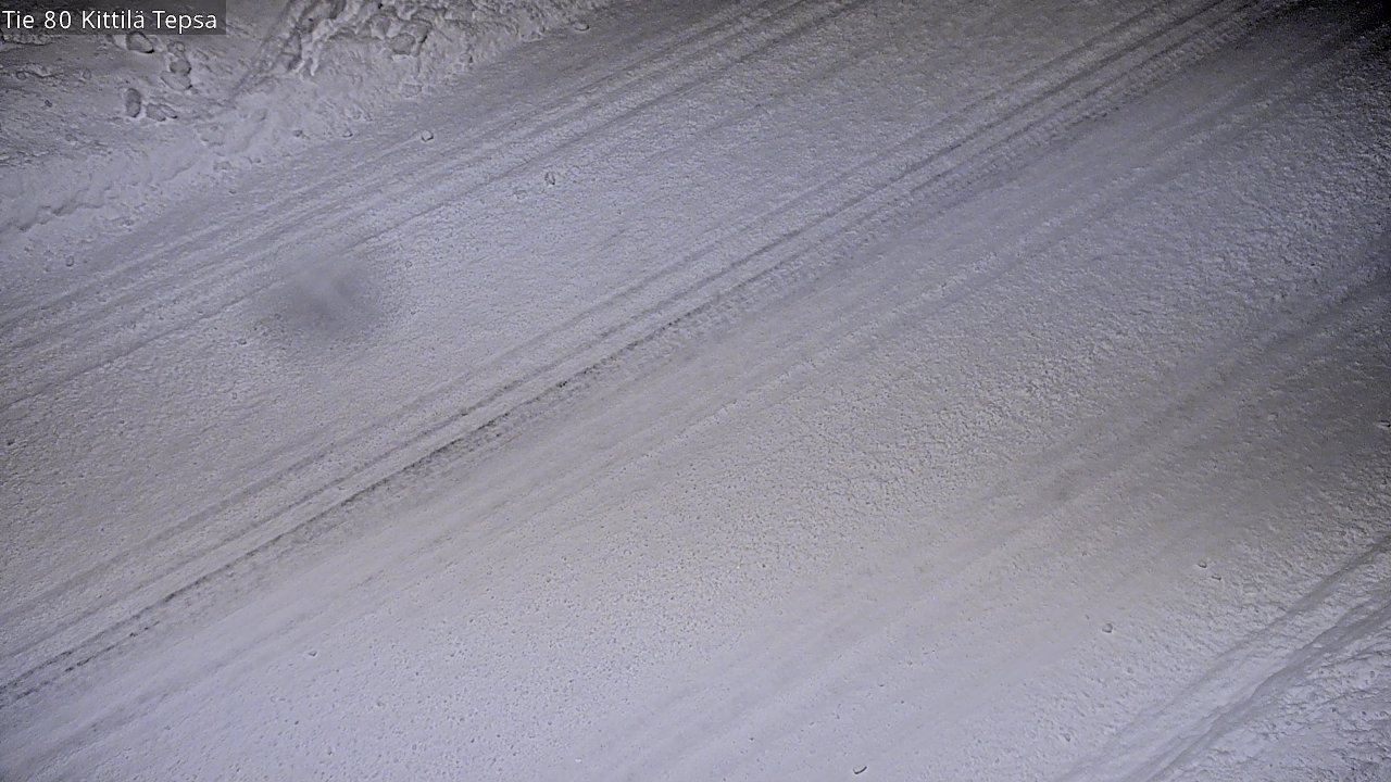 Weather Camera Image Väg 80 Kittilä, Tepsa, Kittilä, Lappi