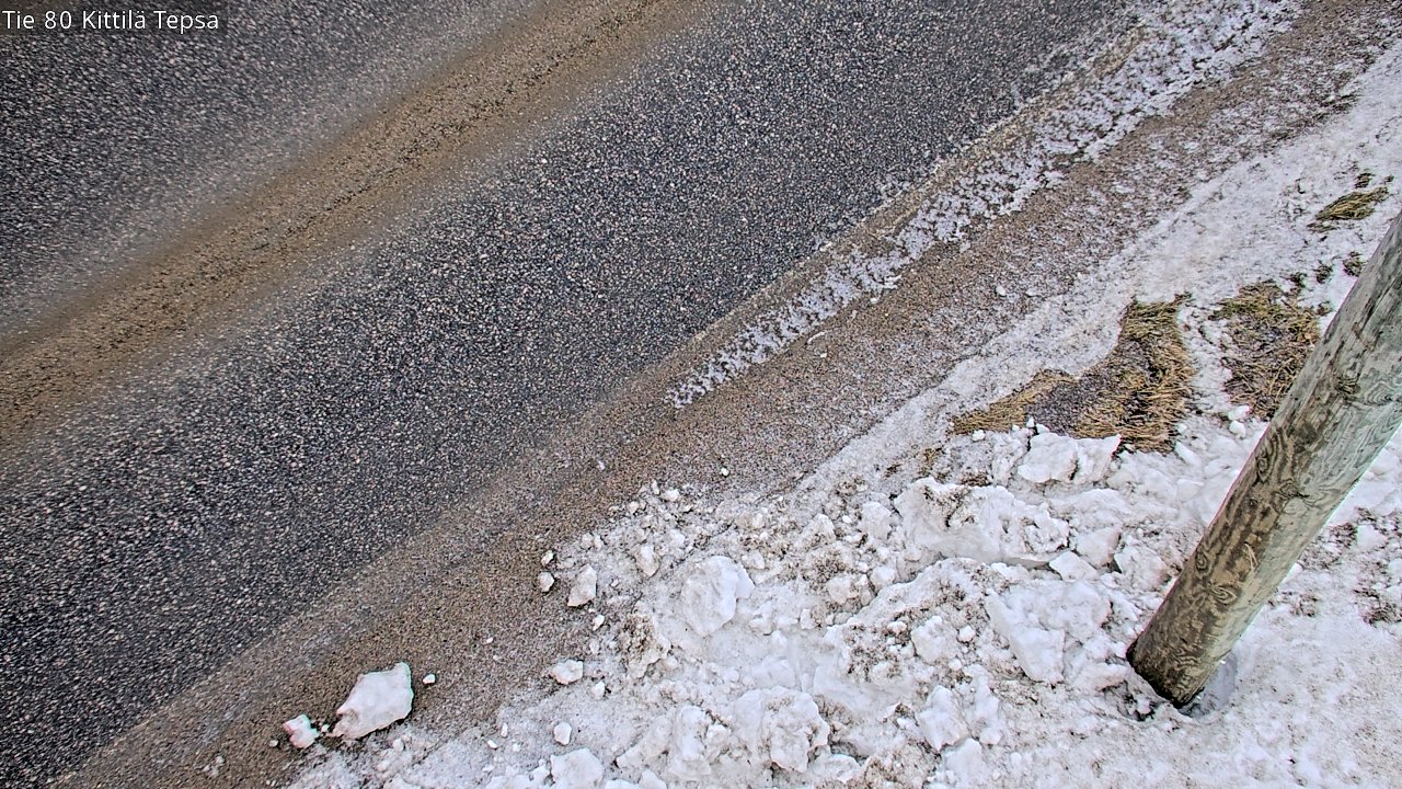 Kelikamerat Kuva Tie 80 Kittilä, Tepsa, Kittilä, Lappi