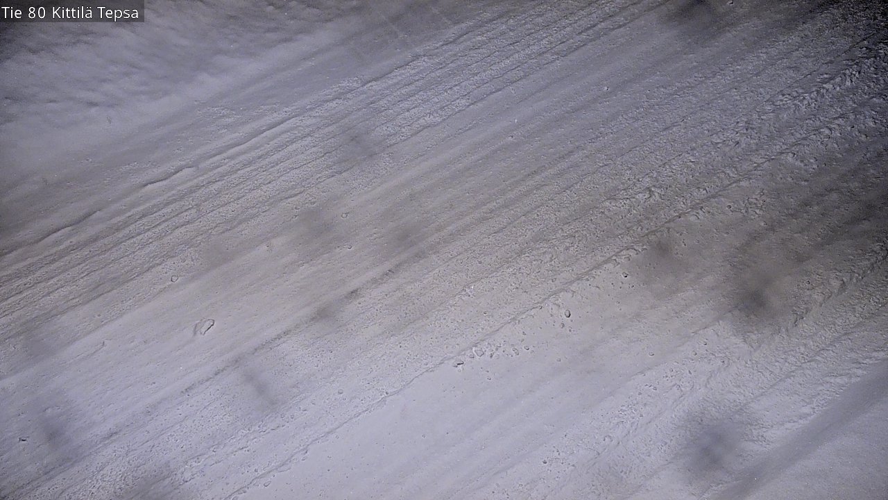 Weather Camera Image Väg 80 Kittilä, Tepsa, Kittilä, Lappi