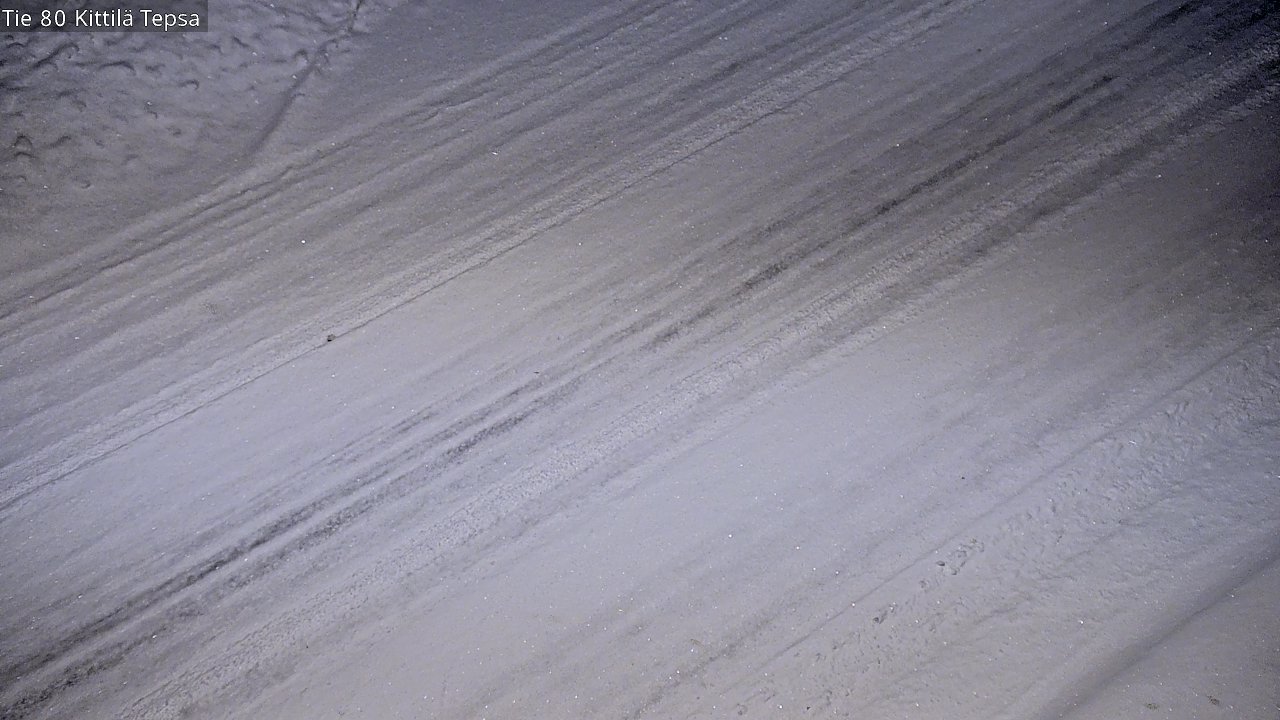 Weather Camera Image Väg 80 Kittilä, Tepsa, Kittilä, Lappi