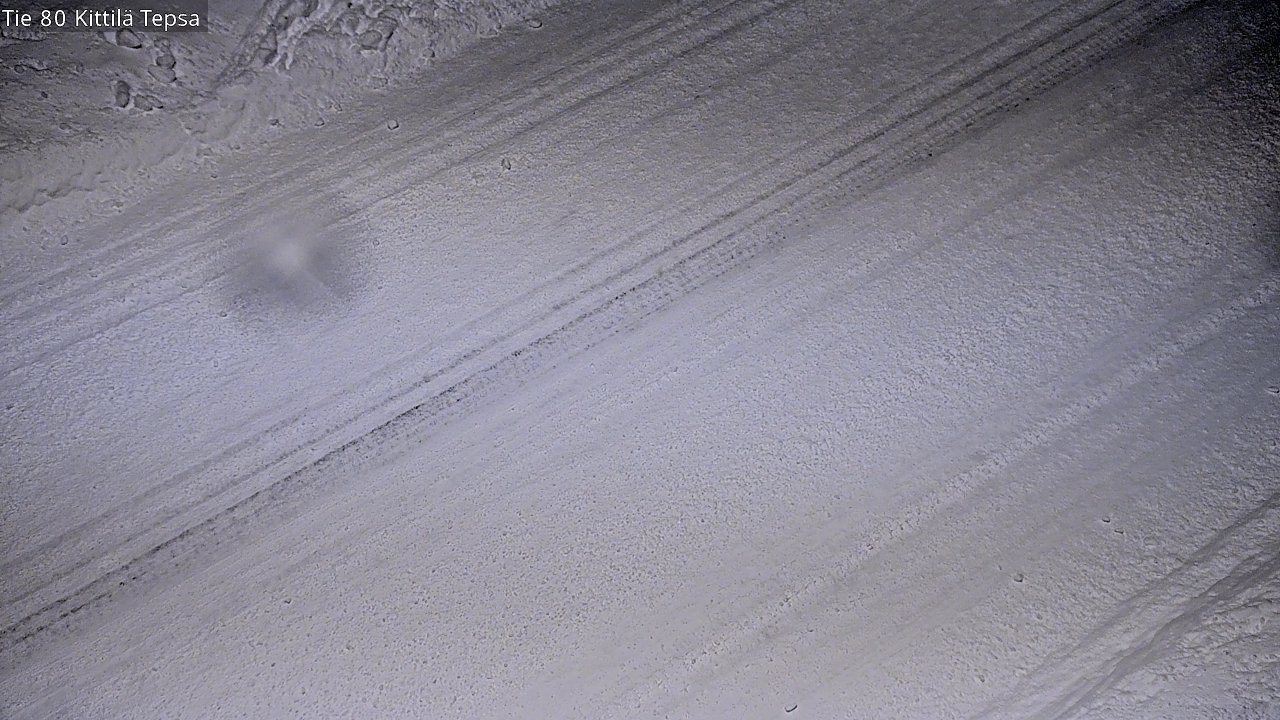 Weather Camera Image Väg 80 Kittilä, Tepsa, Kittilä, Lappi