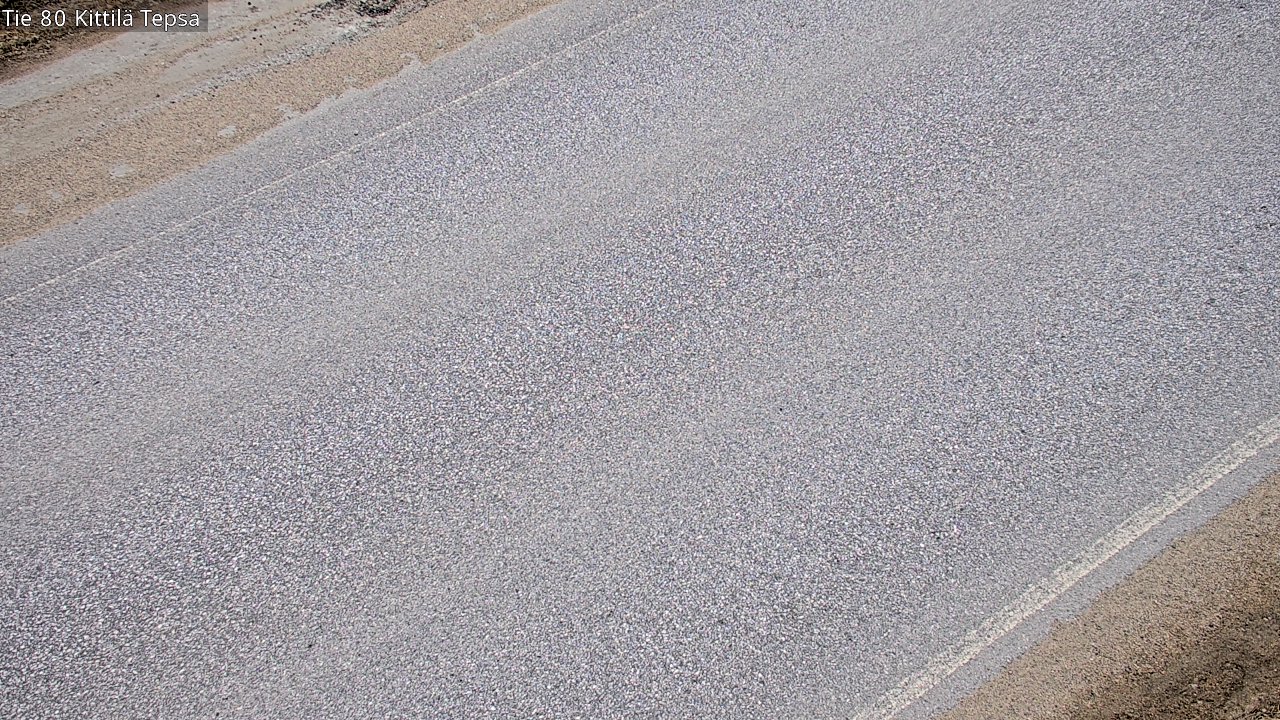 Weather Camera Image Väg 80 Kittilä, Tepsa, Kittilä, Lappi