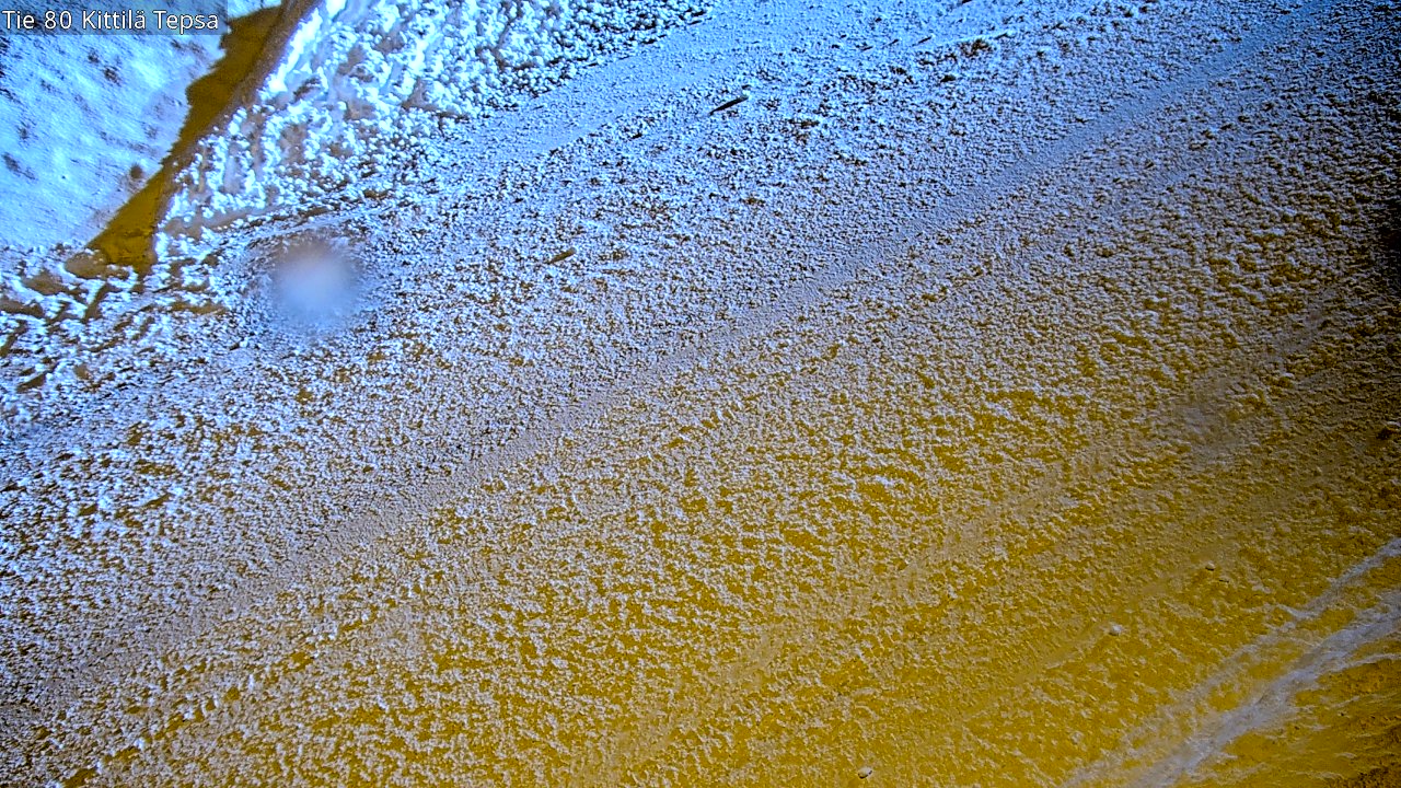 Weather Camera Image Väg 80 Kittilä, Tepsa, Kittilä, Lappi