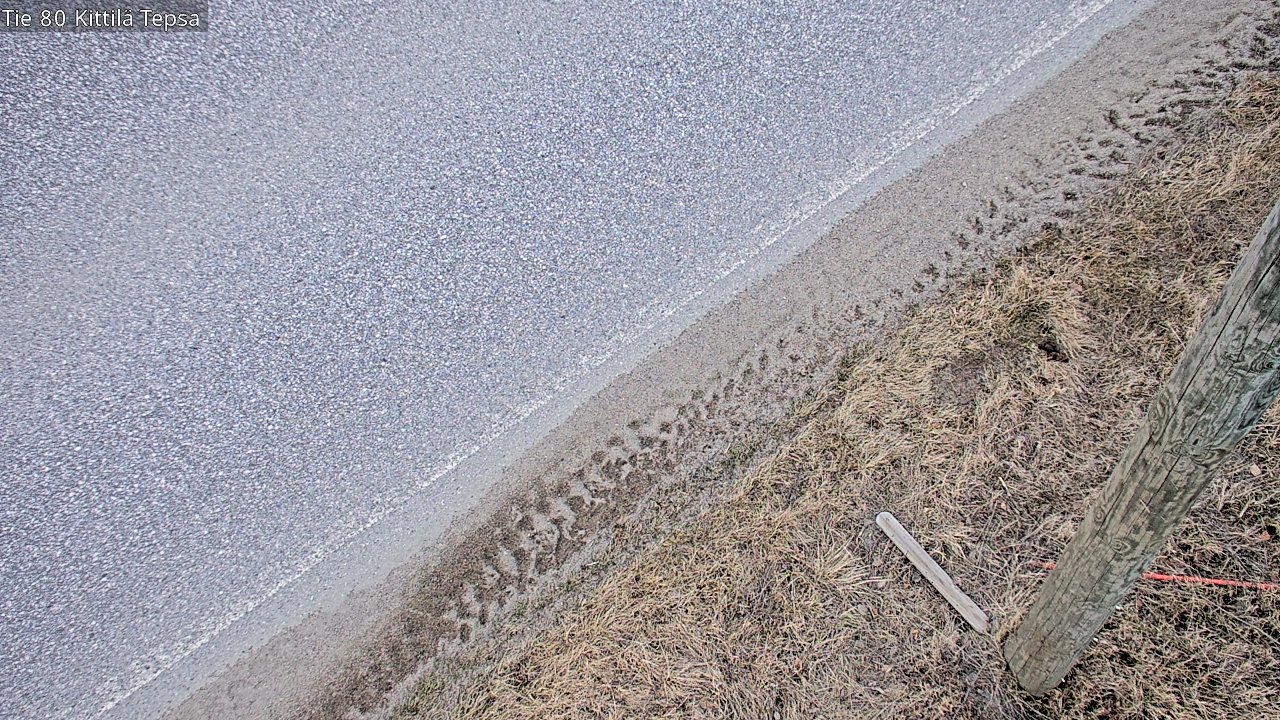 Weather Camera Image Väg 80 Kittilä, Tepsa, Kittilä, Lappi