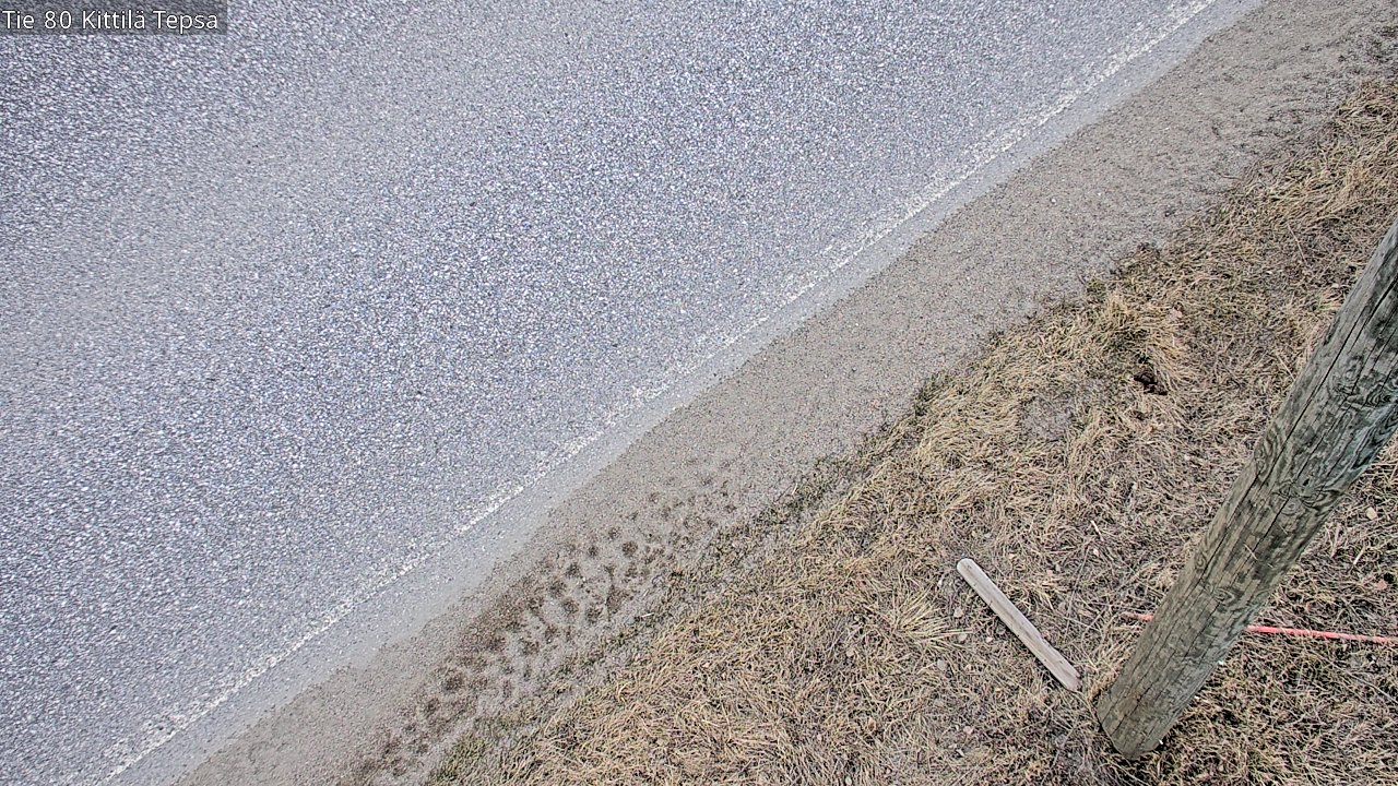 Weather Camera Image Väg 80 Kittilä, Tepsa, Kittilä, Lappi