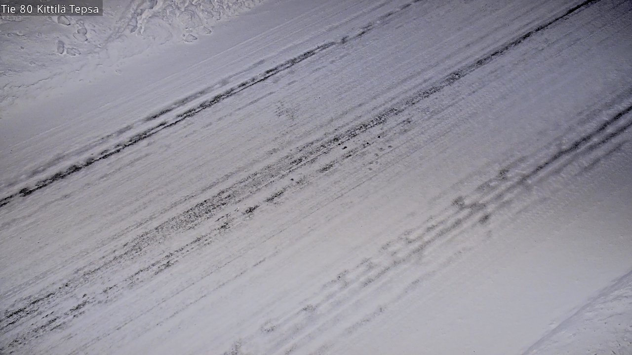 Weather Camera Image Road 80 Kittilä, Tepsa, Kittilä, Lappi