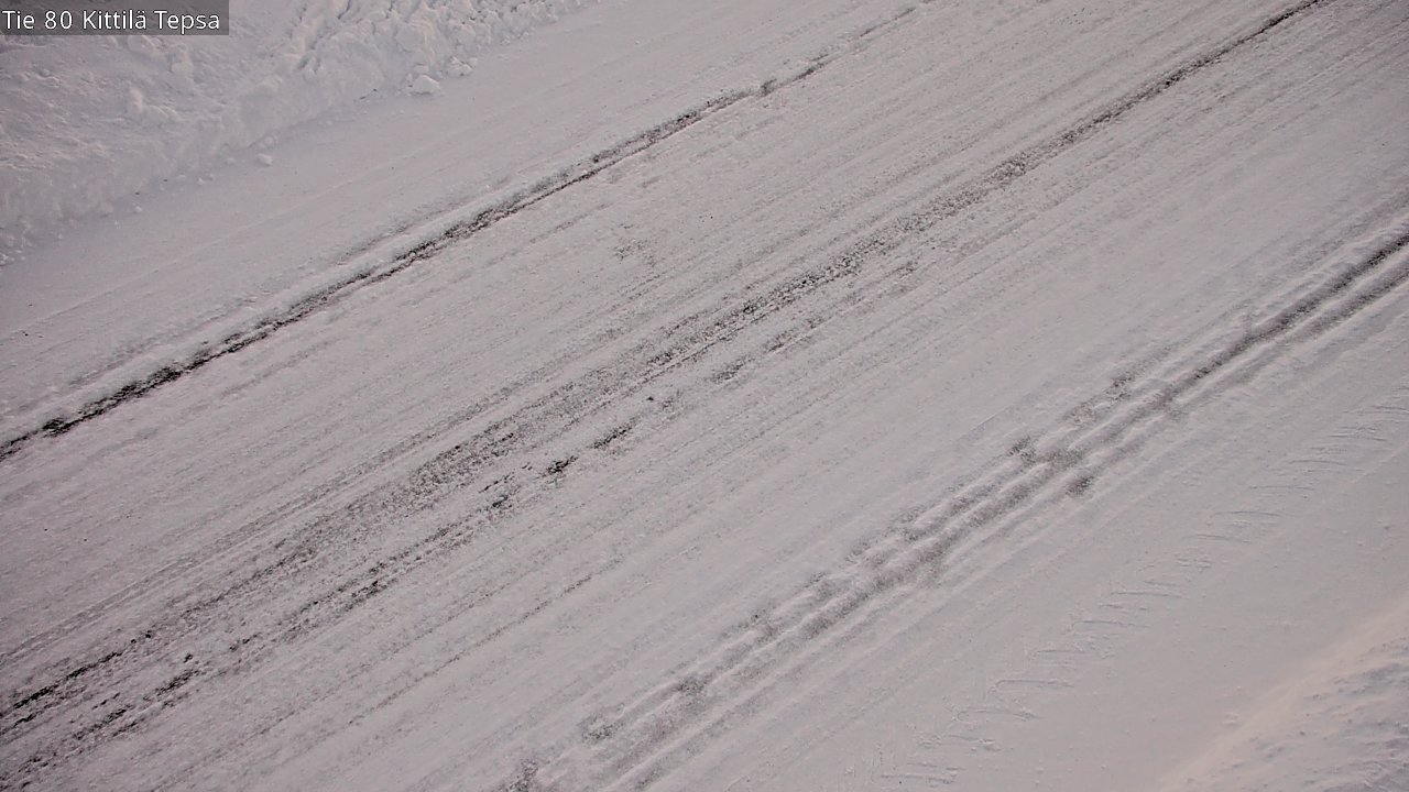 Weather Camera Image Väg 80 Kittilä, Tepsa, Kittilä, Lappi