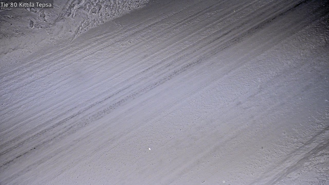 Weather Camera Image Väg 80 Kittilä, Tepsa, Kittilä, Lappi