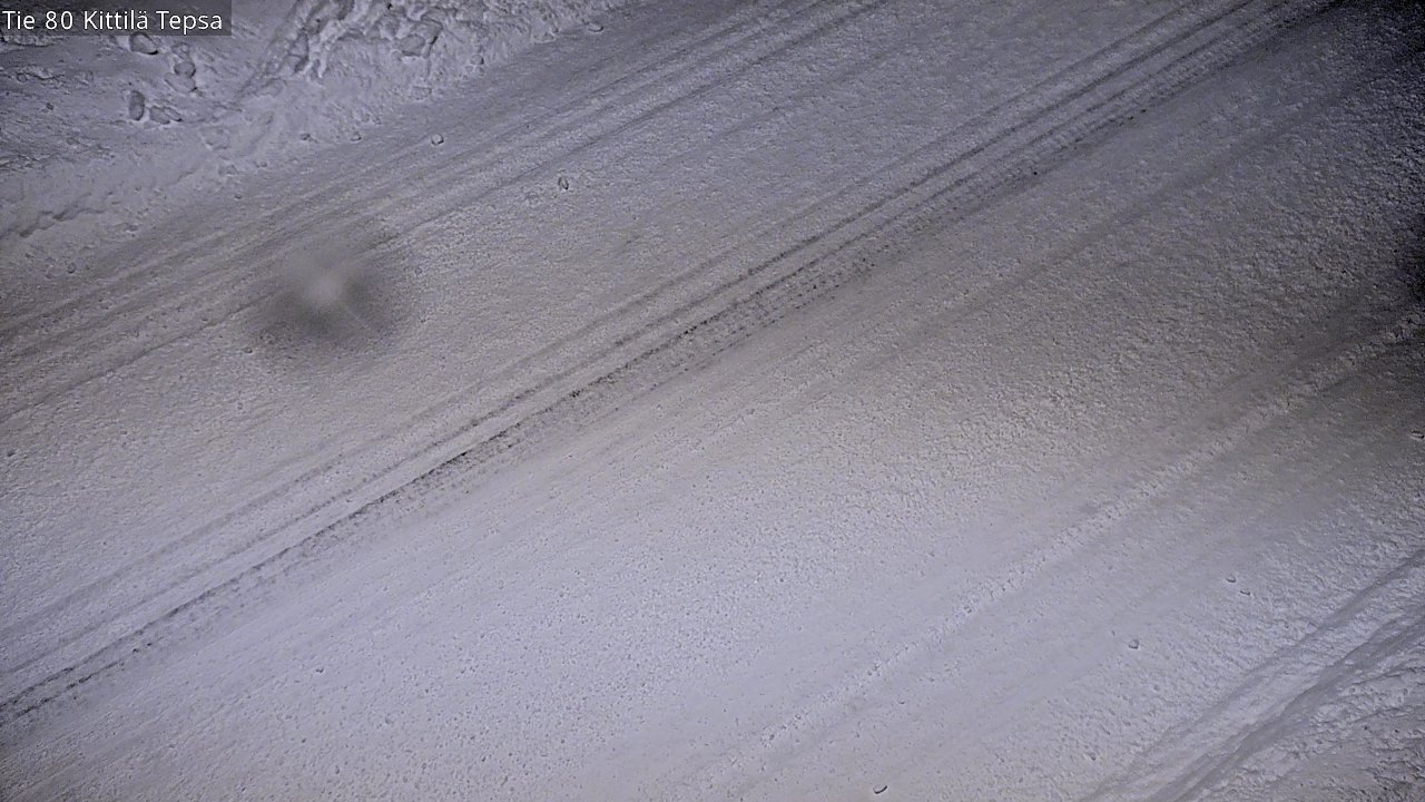 Weather Camera Image Väg 80 Kittilä, Tepsa, Kittilä, Lappi