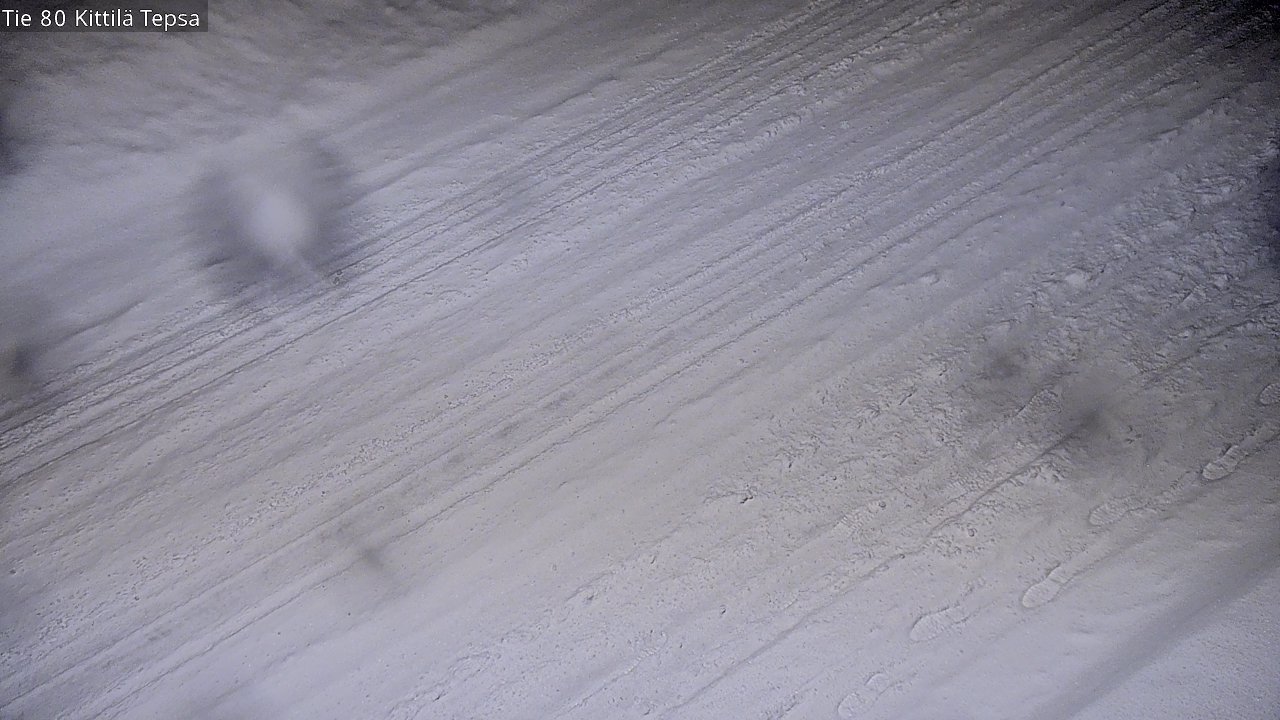 Weather Camera Image Väg 80 Kittilä, Tepsa, Kittilä, Lappi