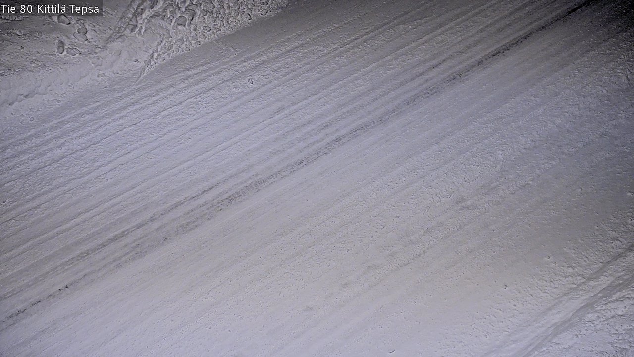 Weather Camera Image Väg 80 Kittilä, Tepsa, Kittilä, Lappi