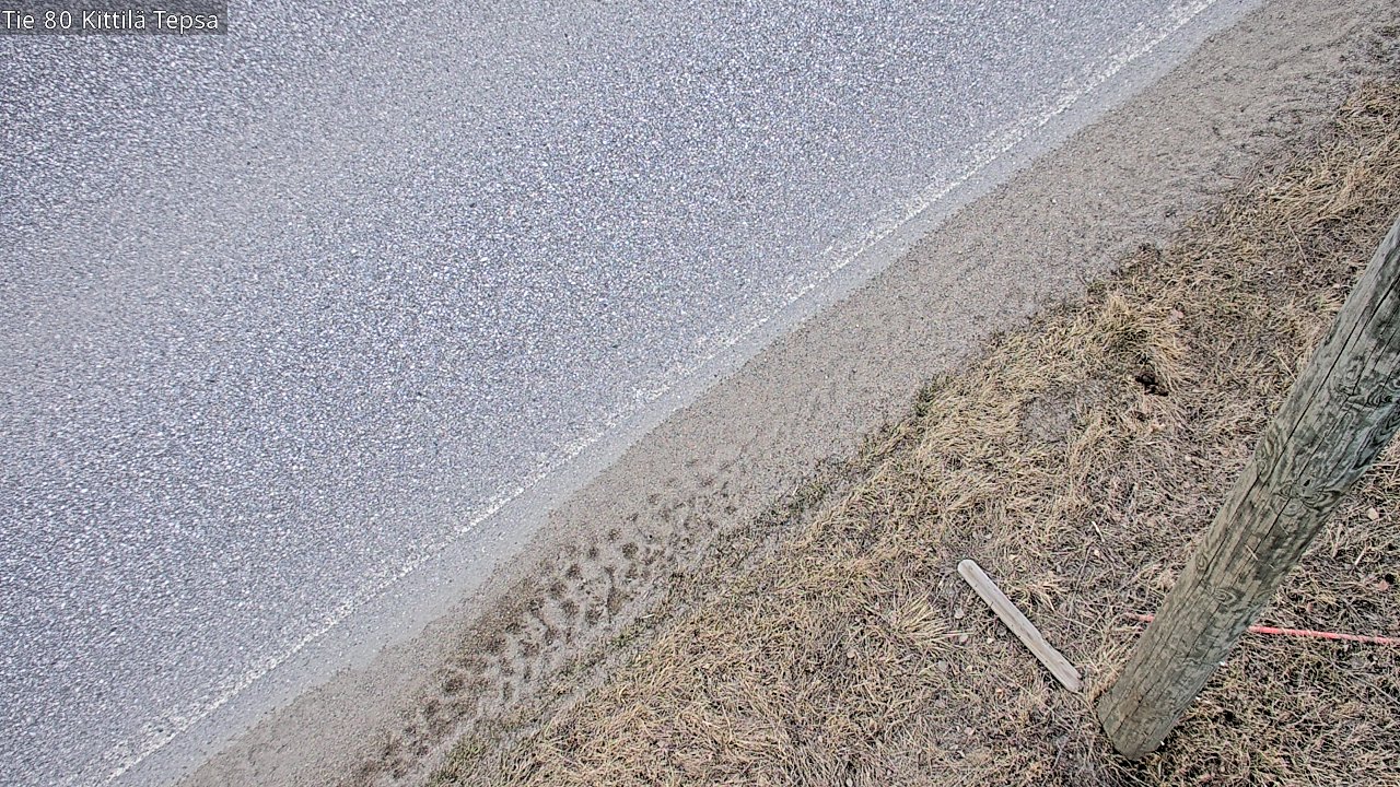 Weather Camera Image Väg 80 Kittilä, Tepsa, Kittilä, Lappi