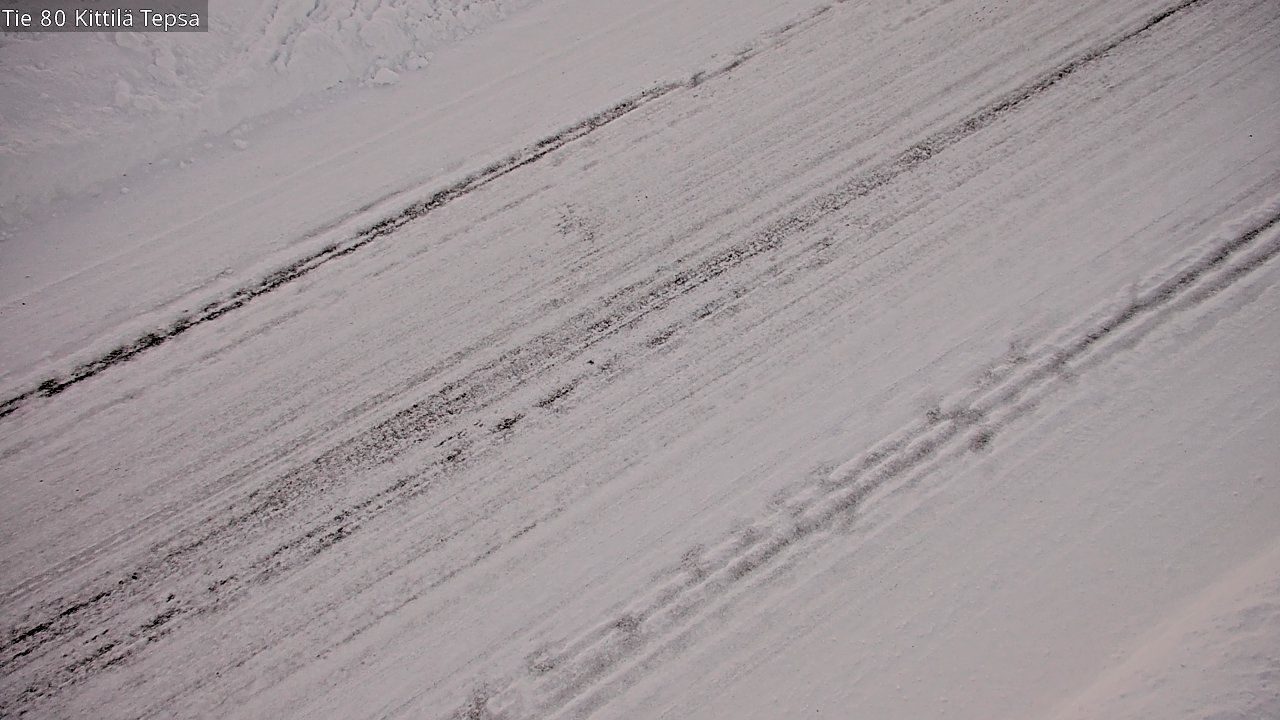 Weather Camera Image Väg 80 Kittilä, Tepsa, Kittilä, Lappi