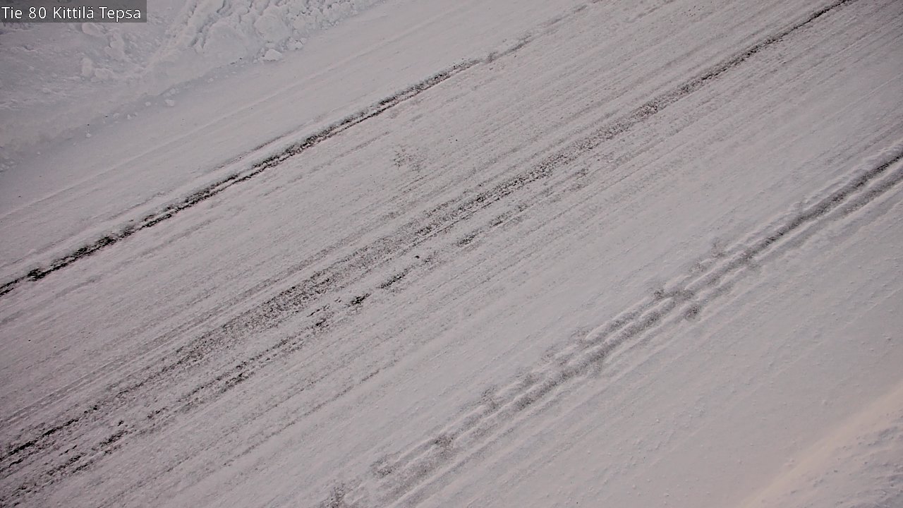 Weather Camera Image Väg 80 Kittilä, Tepsa, Kittilä, Lappi
