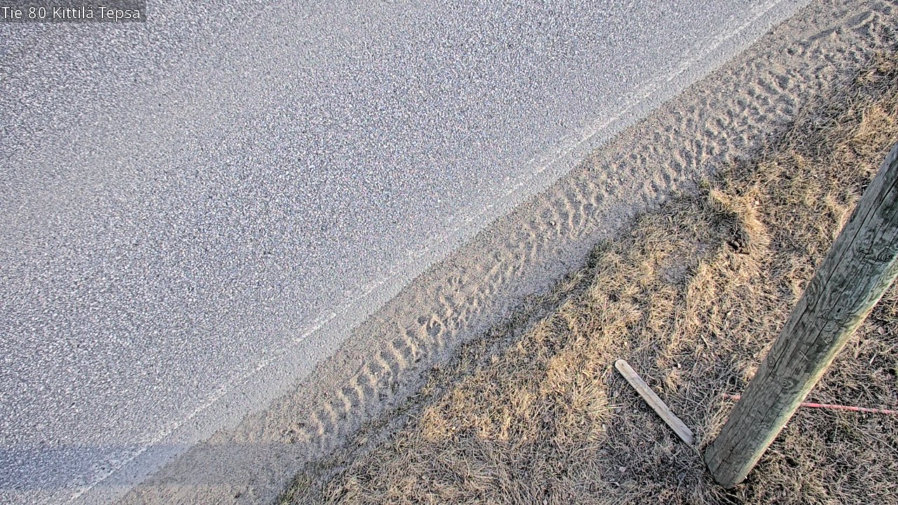 Weather Camera Image Väg 80 Kittilä, Tepsa, Kittilä, Lappi