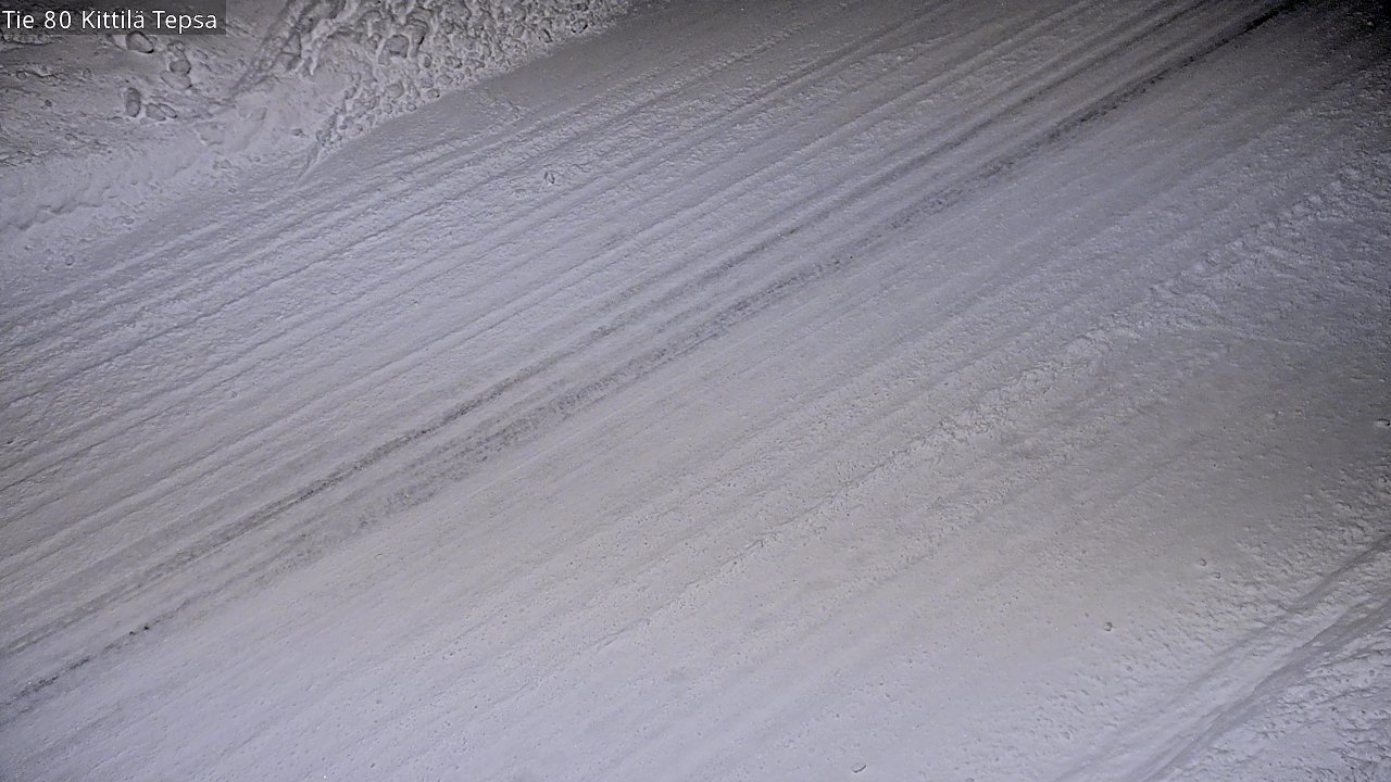 Weather Camera Image Väg 80 Kittilä, Tepsa, Kittilä, Lappi