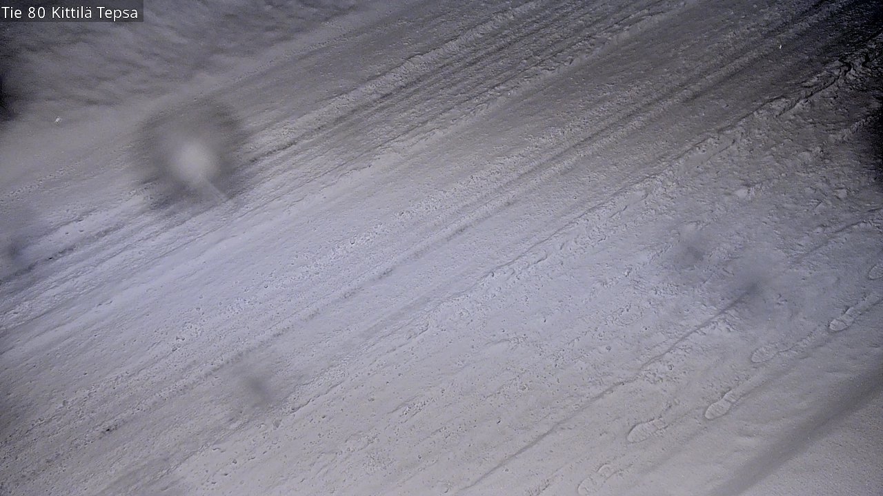 Weather Camera Image Väg 80 Kittilä, Tepsa, Kittilä, Lappi