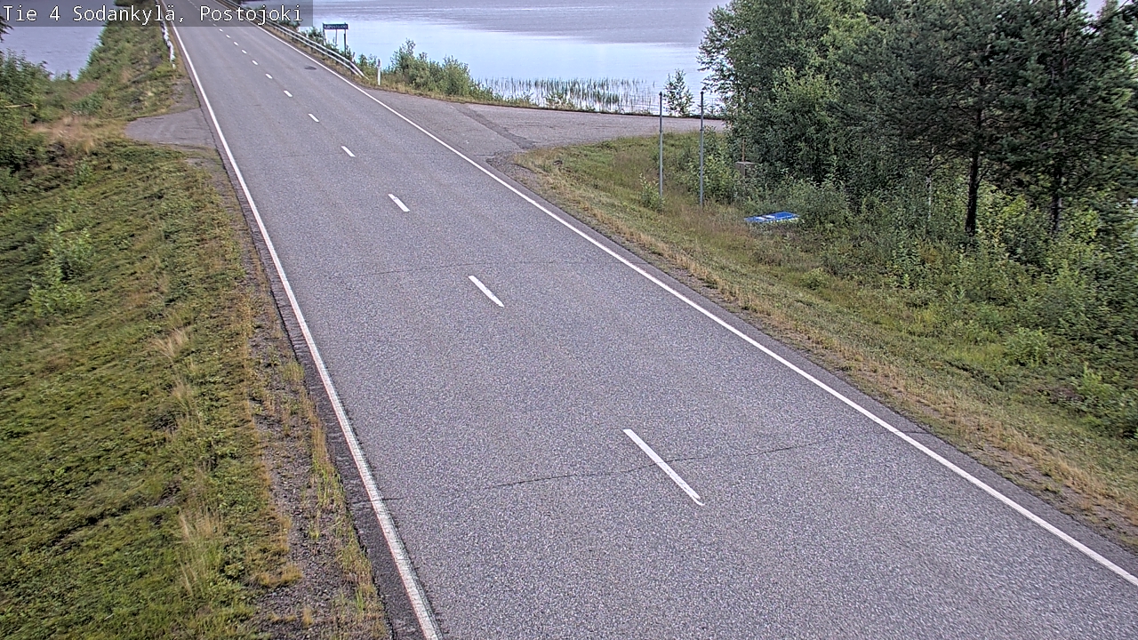Weather Camera Image Road 4 Sodankylä, Postojoki, Sodankylä, Lappi