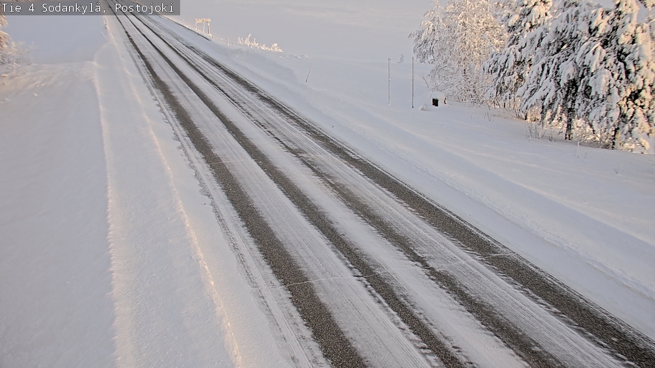 Weather Camera Image Road 4 Sodankylä, Postojoki, Sodankylä, Lappi